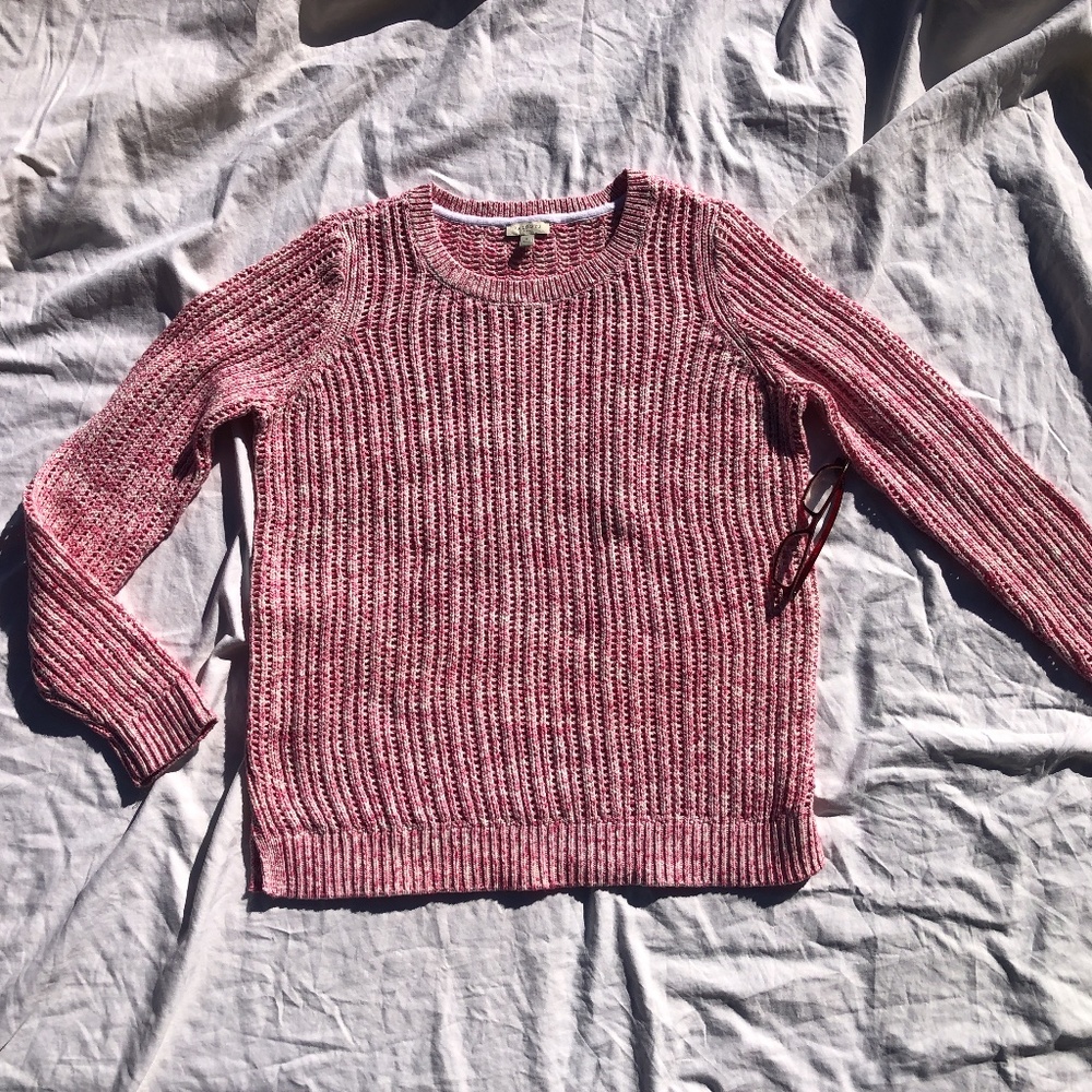 Talbot Sweater , NEW, never worn, pink/white, S